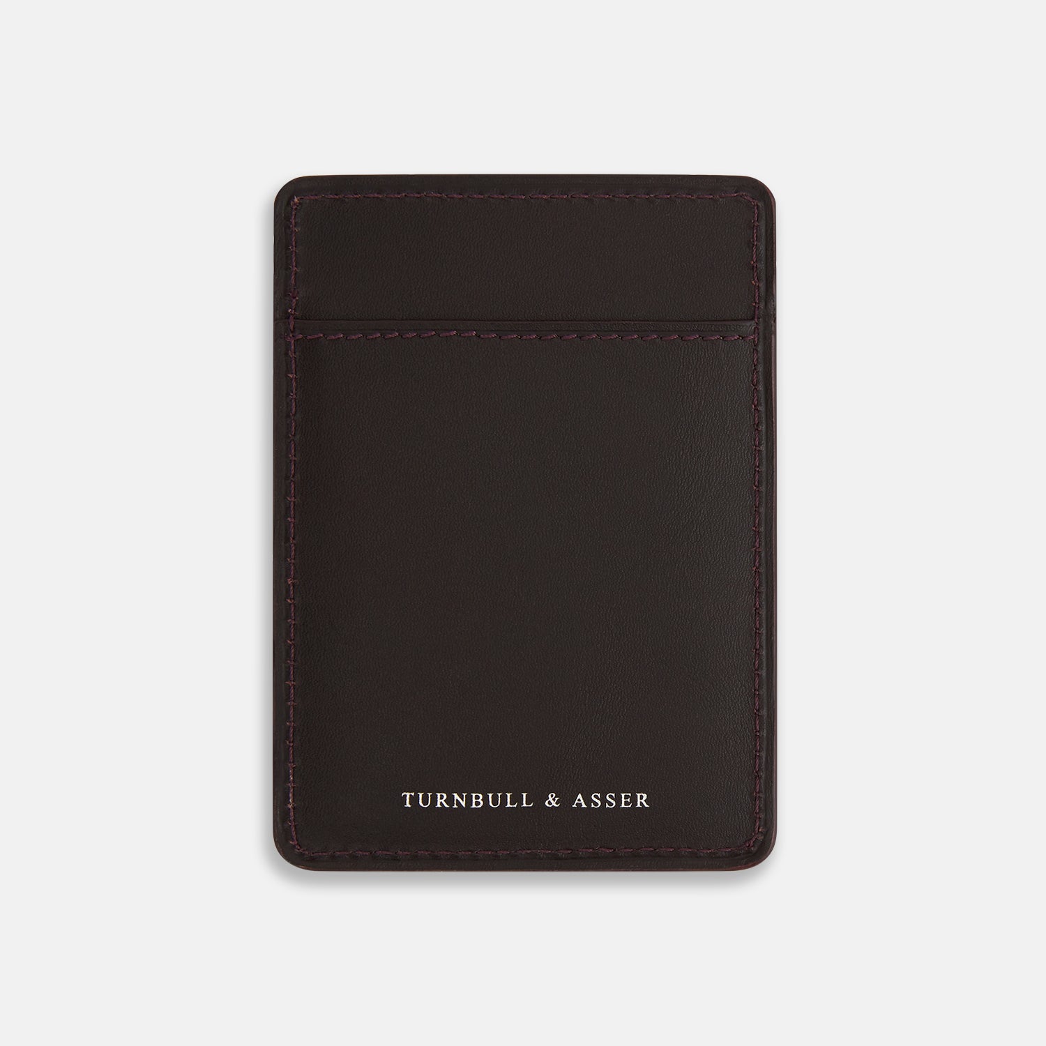 View 1 of product Burgundy Two-slot Card Case