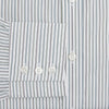 View 4 of product Forest Green with Multicoloured Music Stripe Mayfair Shirt