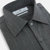 View 2 of product Charcoal Melange Wide Stripe Westminster Shirt