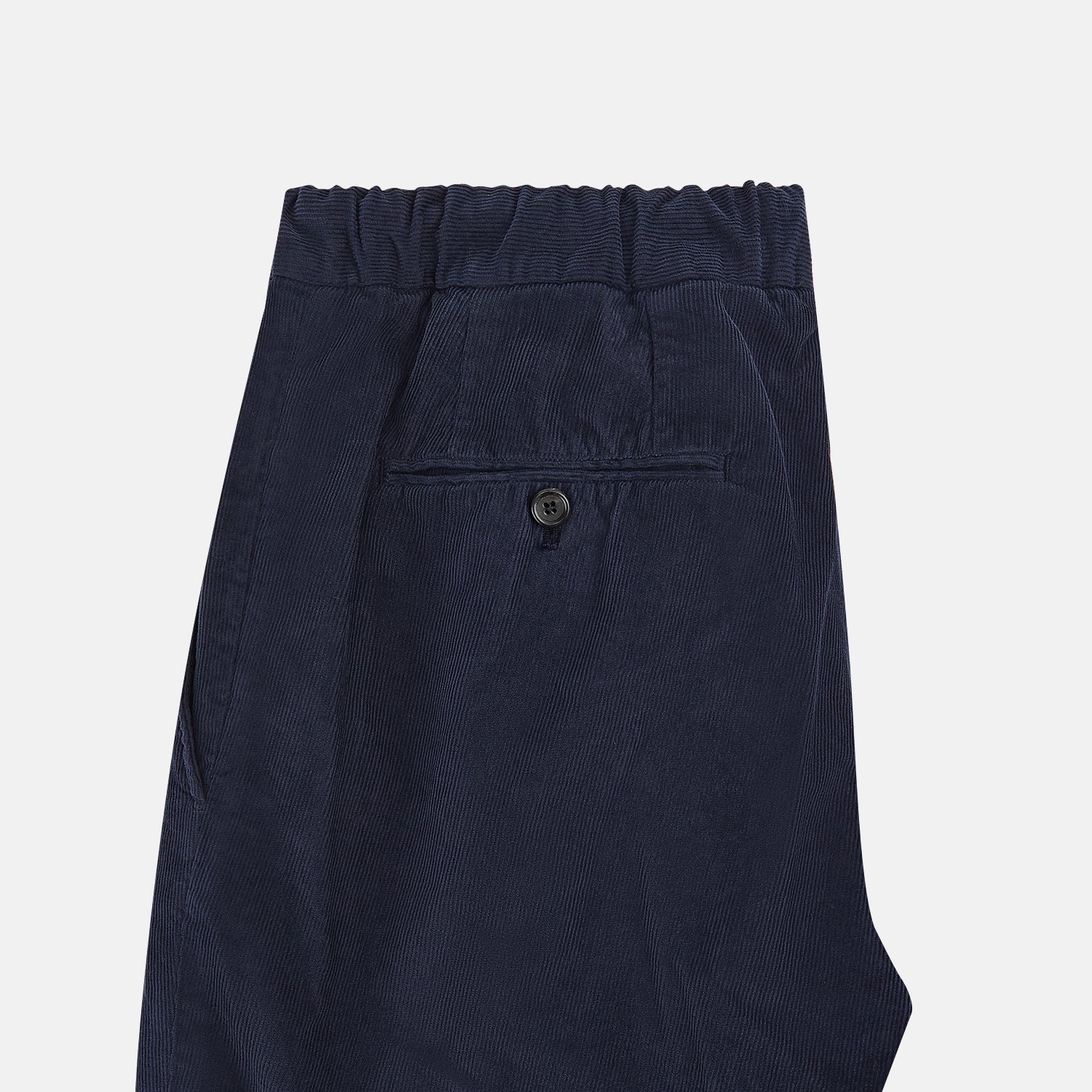 View 5 of product Light Navy Corduroy Miles Trousers