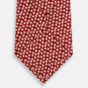 View 3 of product Red Flower-Patterned Printed Silk Tie