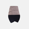 View 2 of product Burgundy Herringbone Silk and Linen Neck Warmer