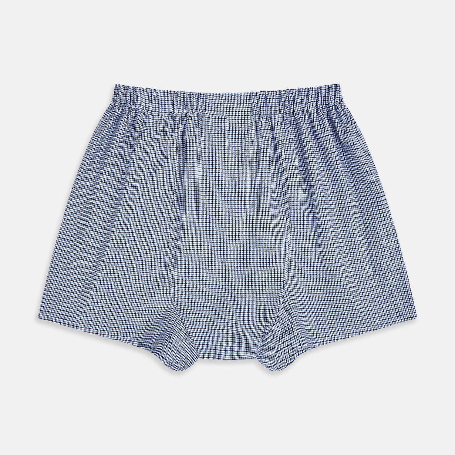 View 2 of product Blue Houndstooth Godfrey Boxer Shorts