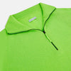 View 2 of product Neon Green Half-Zip Cashmere Jumper