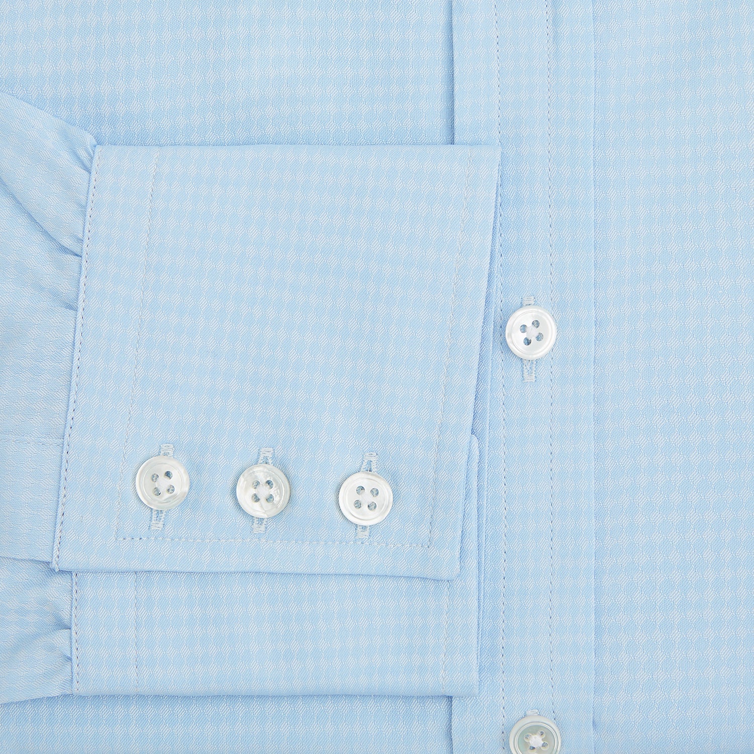 Pale Blue Rhombus Mayfair Shirt