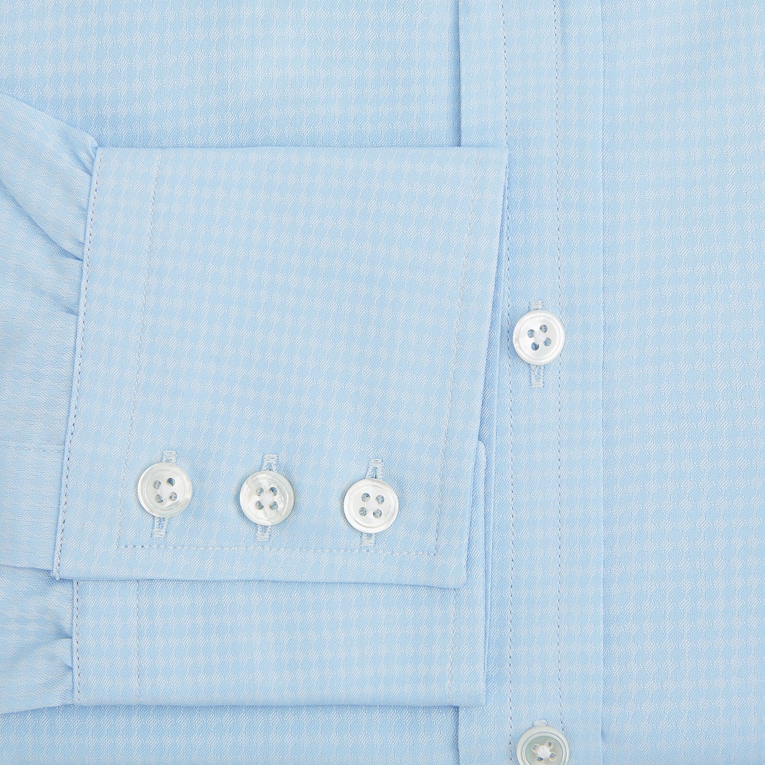 View 4 of product Pale Blue Rhombus Mayfair Shirt