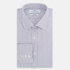 View 5 of product Purple Micro Check Mayfair Shirt
