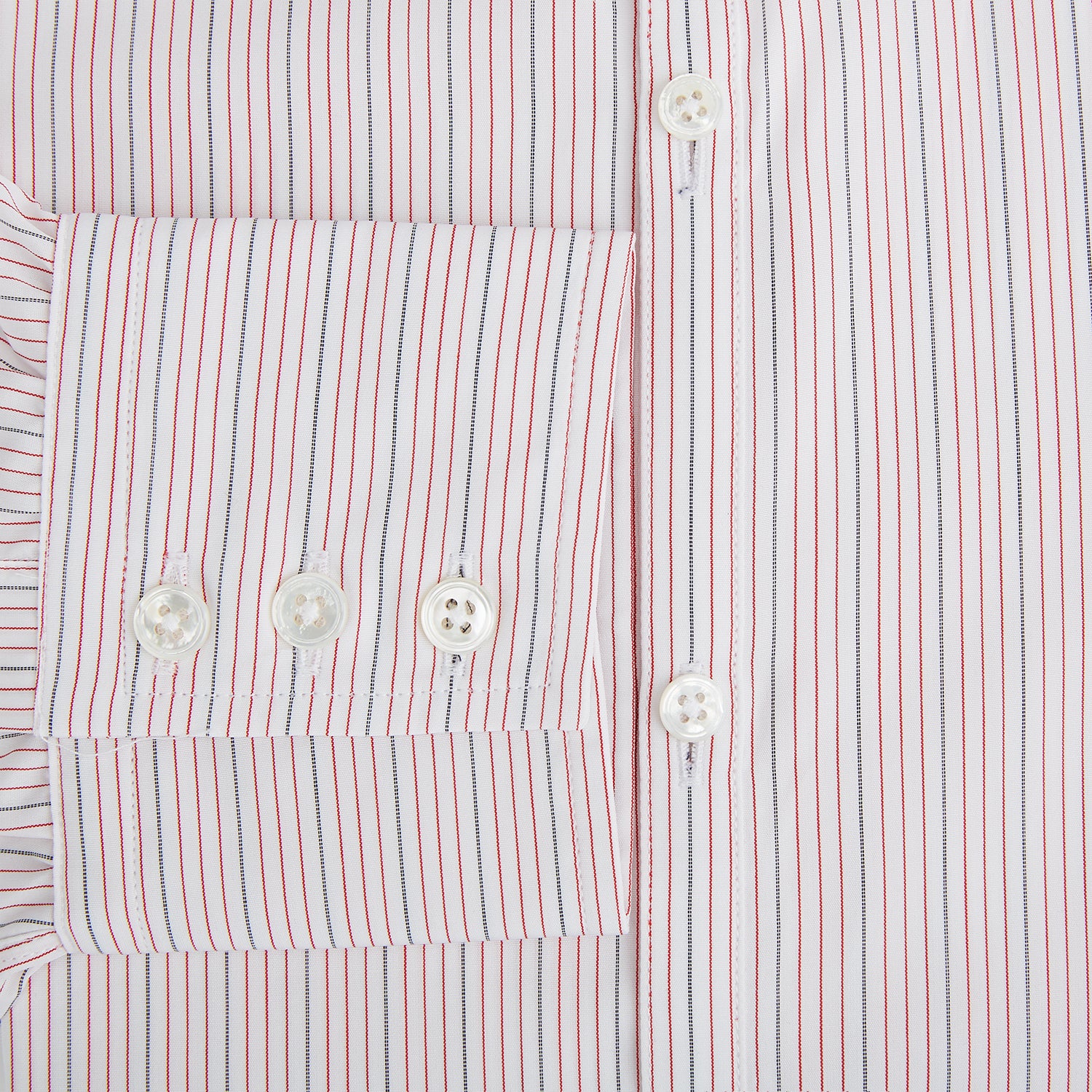 Red Hairline Stripe Westminster Shirt