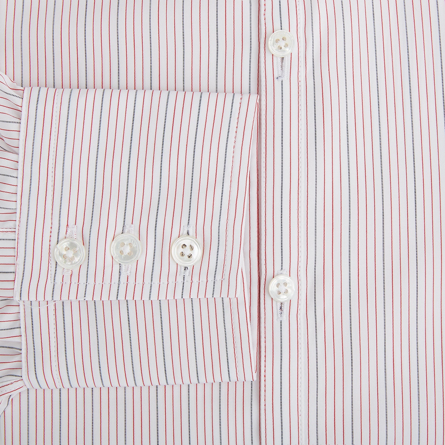 View 4 of product Red Hairline Stripe Westminster Shirt