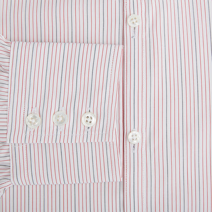 Red Hairline Stripe Westminster Shirt Image 3