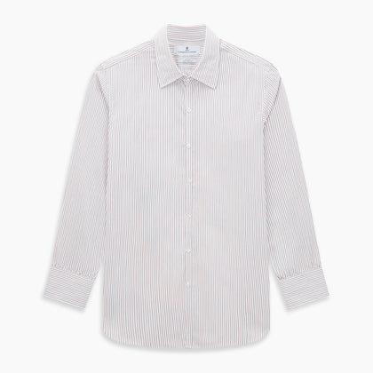 Red and Blue Double Stripe Westminster Shirt Image 8