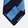 View 4 of product BLOCK STRIPE NAVY RIVER TIE