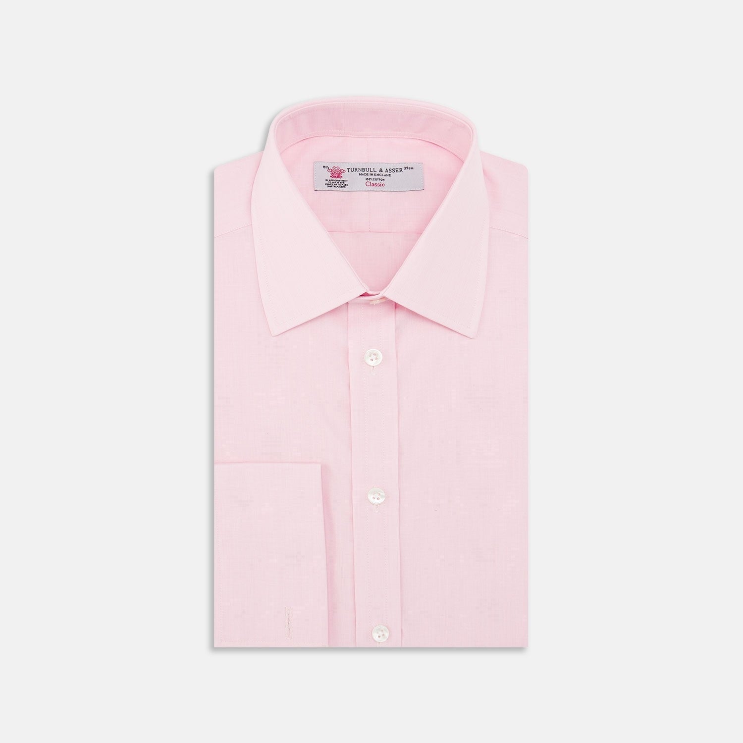 View 2 of product Pink End-on-End Cotton Fabric