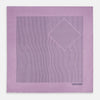 Lilac Stripe Silk Pocket Square