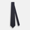 View 2 of product Silver and Navy Micro Dot Silk Tie