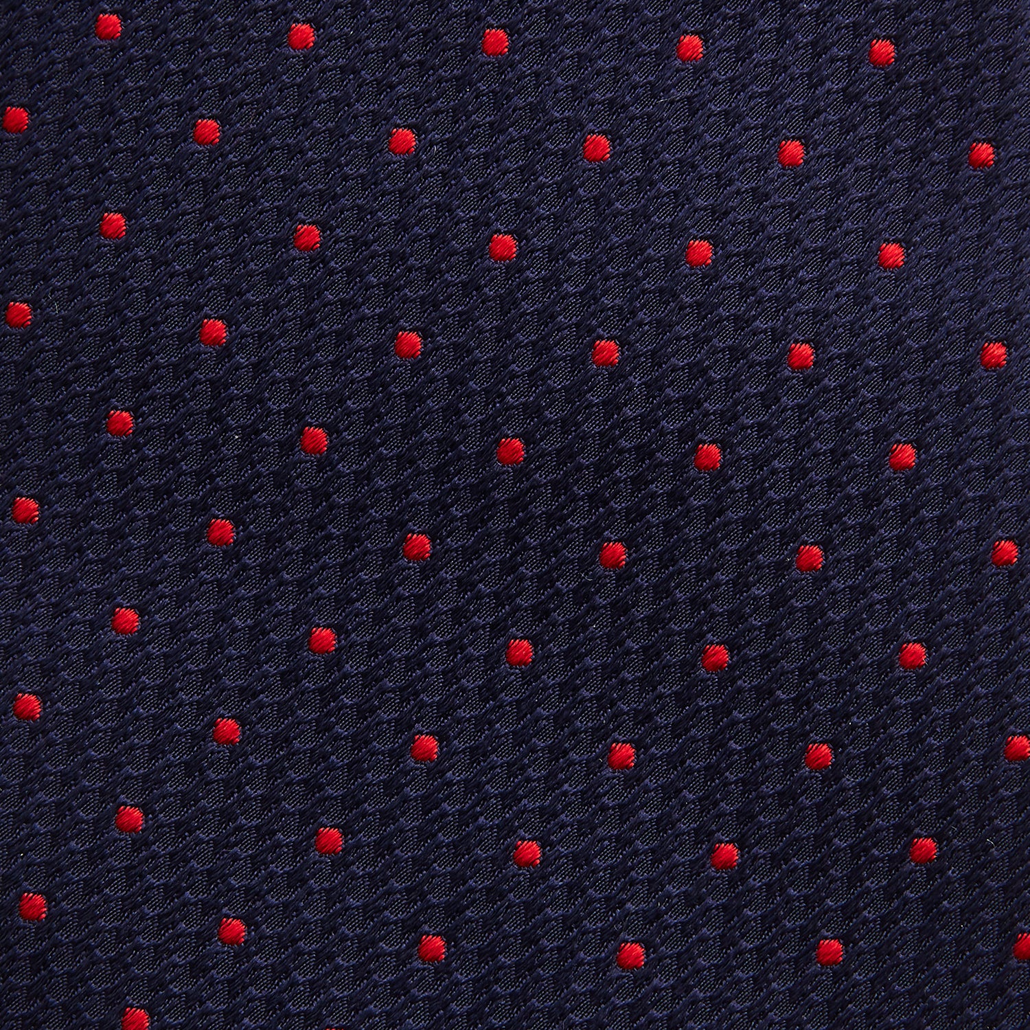 View 3 of product LACE ON TONE SPOT NAVY TULIP RED TIE