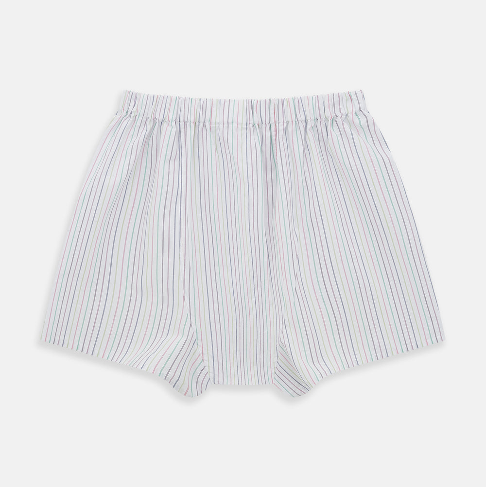 Rainbow Stripe Godfrey Boxer Shorts