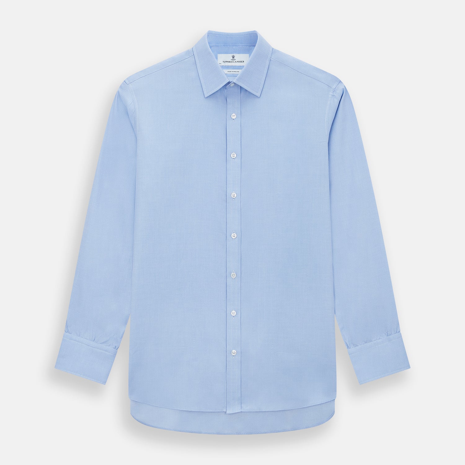 View 1 of product Blue Herringbone Mayfair Shirt