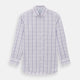 Purple Plaid Check Mayfair Shirt