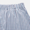 View 2 of product Blue and White Check Cotton Hastings Pyjama Trousers