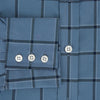 View 4 of product Steel Grey Grid Check Mayfair Shirt