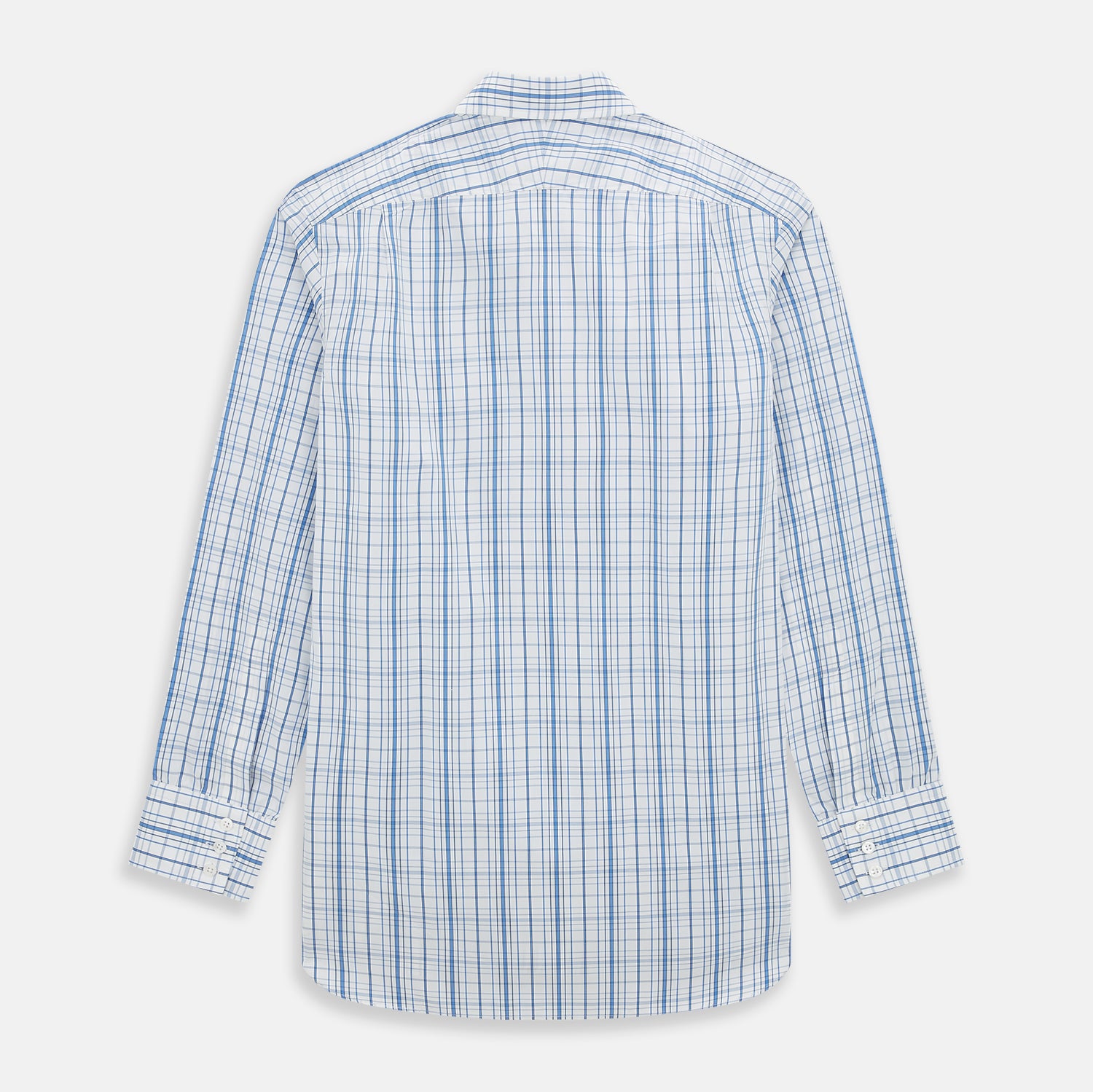 Blue Plaid Check Mayfair Shirt