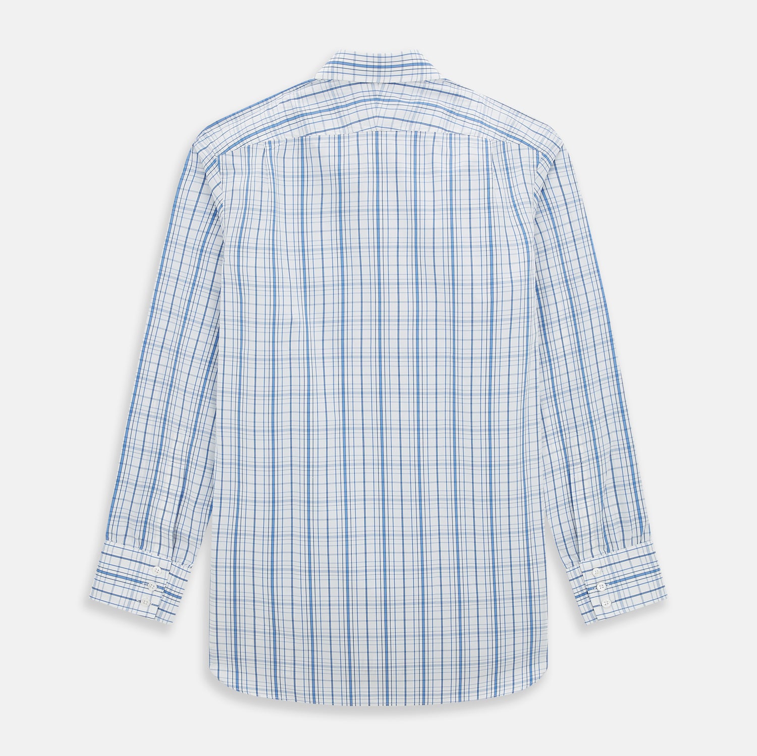 View 3 of product Blue Plaid Check Mayfair Shirt