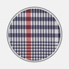 View 1 of product Navy and Red Prince of Wales Wide Check Cotton Fabric
