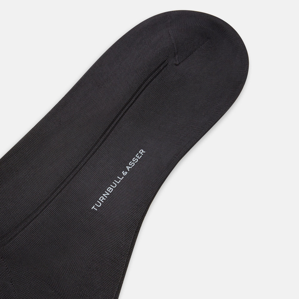 Sage Silk Long Socks
