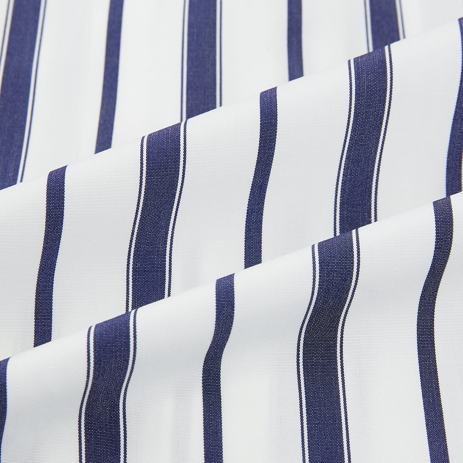 View 6 of product Navy Double Stripe Mayfair Shirt