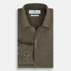 View 5 of product Olive Linen Windsor Shirt