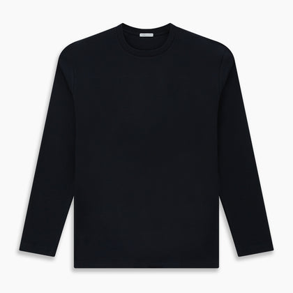 Navy Long-Sleeve T-shirt Image 6