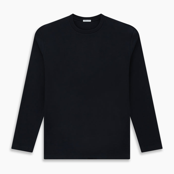 Navy Long-Sleeve T-shirt Image 6