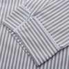 View 2 of product Pale Blue Multi Stripe Cotton Quin Pyjamas