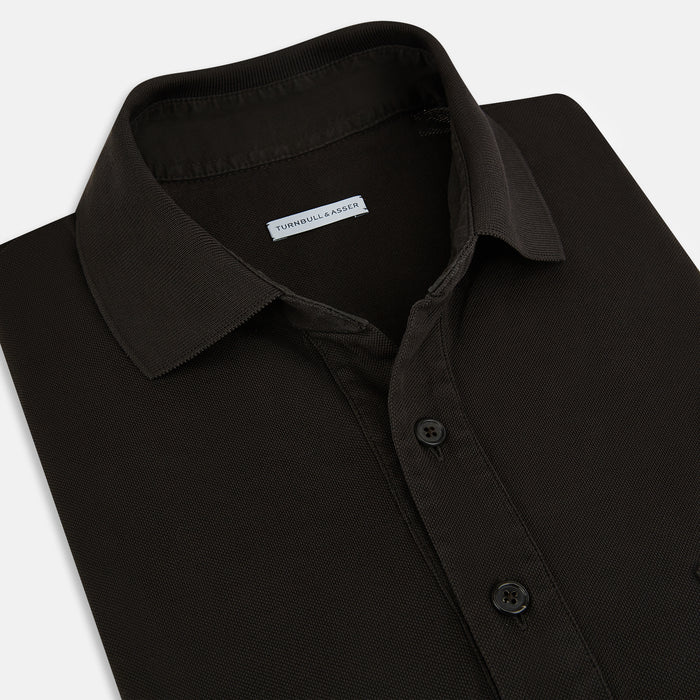 Brown Polo Shirt Image 1