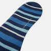 View 3 of product Azzurro Striped Merino Wool Long Socks