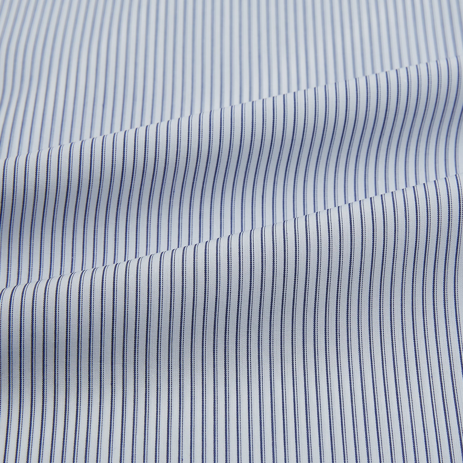 Image 6 of product Navy and White Ticking Stripe Mayfair Shirt