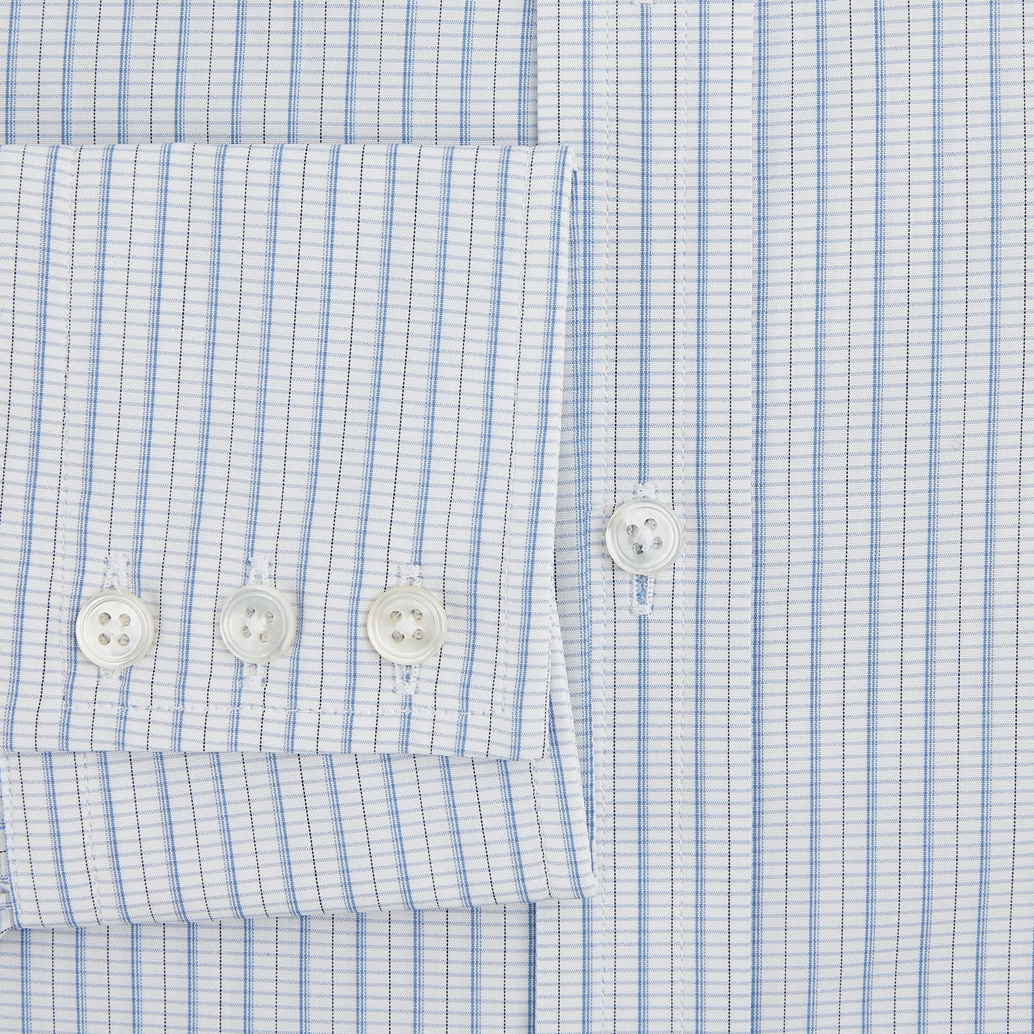 View 4 of product Blue Graph Check Mayfair Shirt