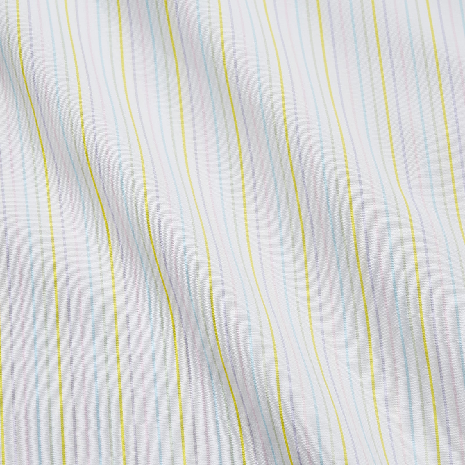 View 4 of product Yellow Multi Stripe Cotton Regular Fit Whitby Shirt