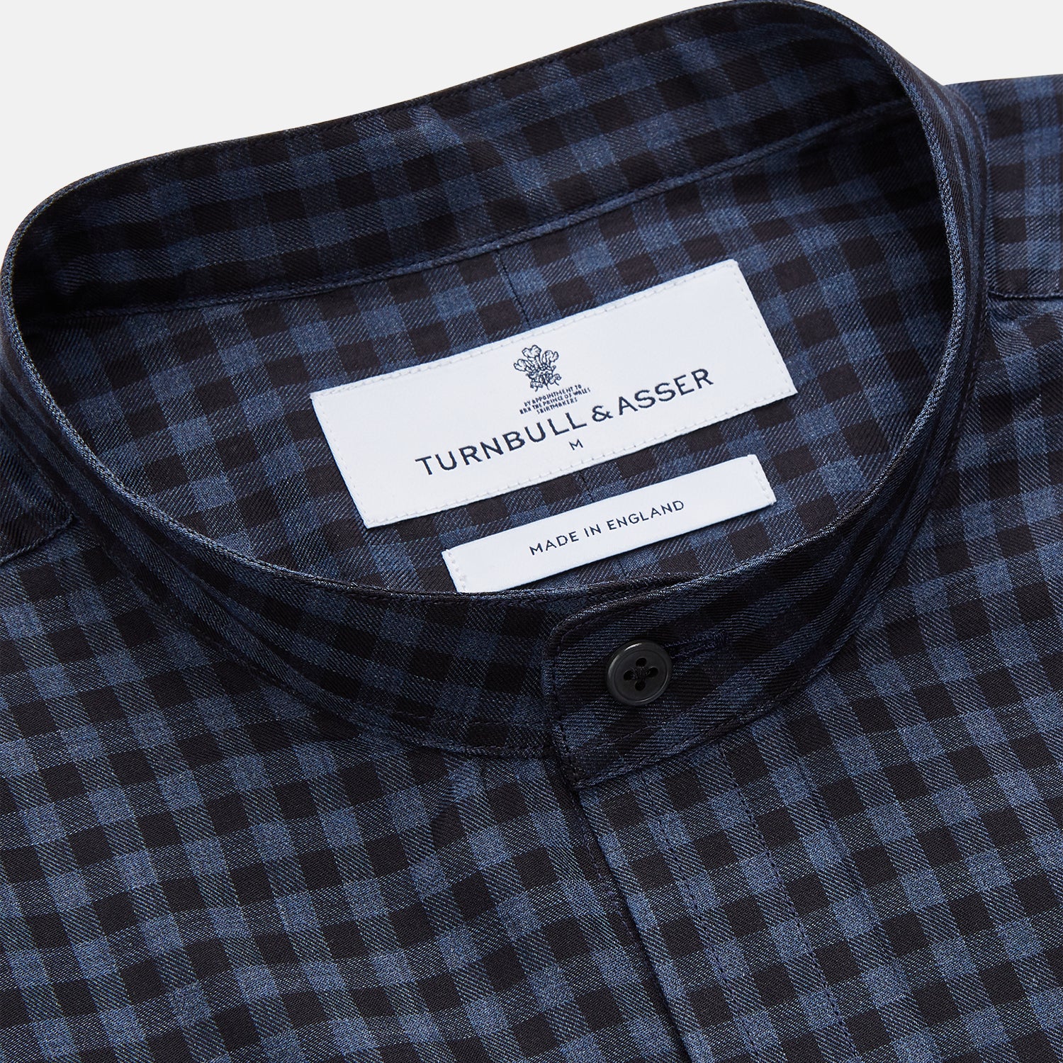 View 2 of product Navy Check Cotton Weekend Fit Blake Shirt