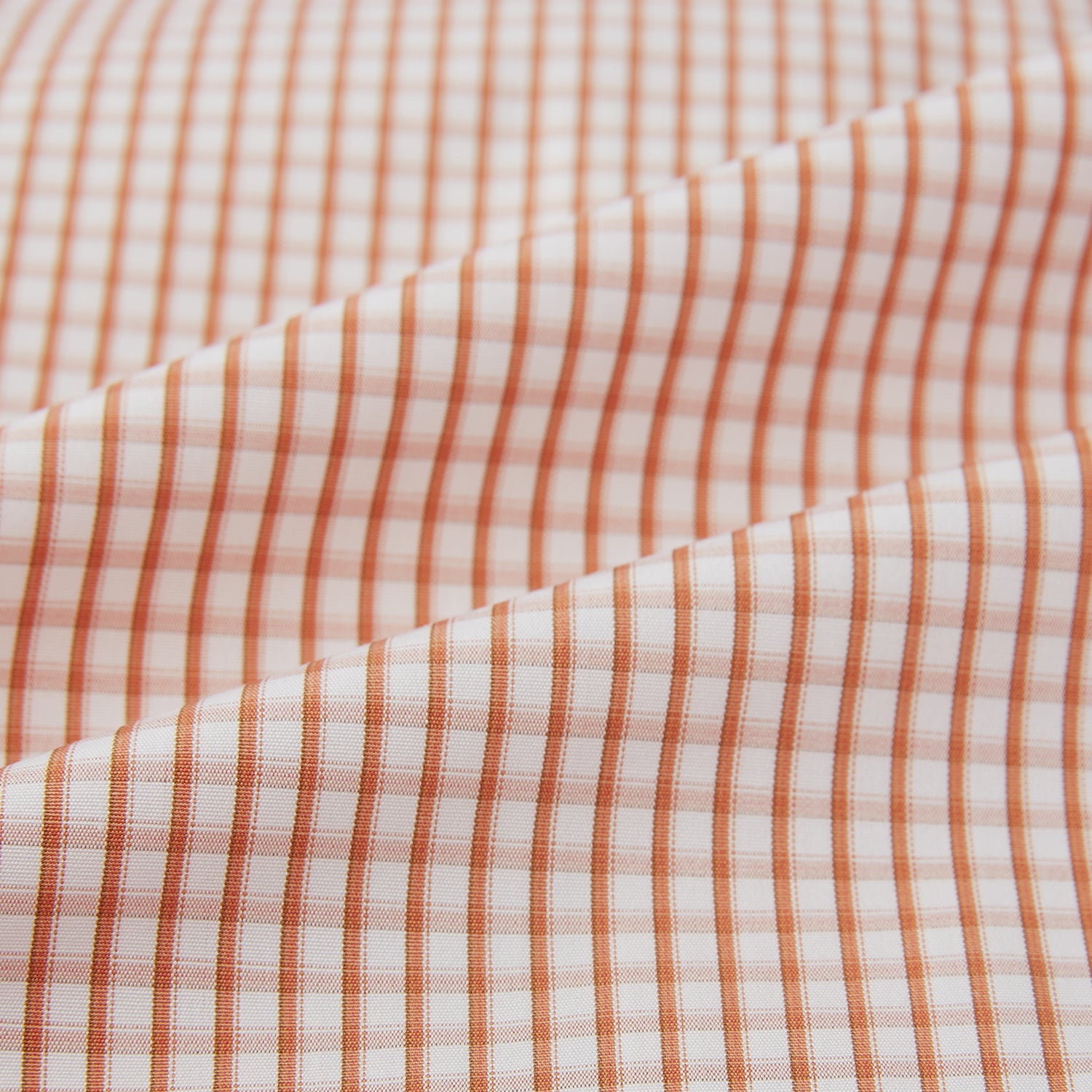View 6 of product Orange Micro Shadow Check Mayfair Shirt