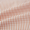 Orange Micro Shadow Check Mayfair Shirt