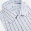 View 2 of product Blue Fine Multi Pinstripe Mayfair Shirt