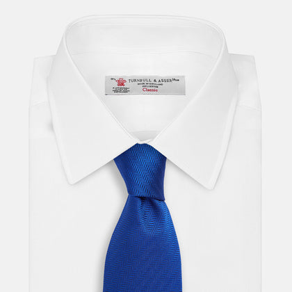 PLAIN HERRINGBONE CRUISE TIE Image 1