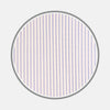 View 1 of product Blue and White Fine Stripe Cotton Fabric