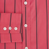 View 4 of product Coral Red Track Stripe Mayfair Shirt
