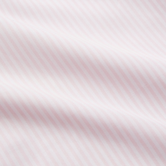 White and Pink Wide Stripe Belgravia Shirt Image 3