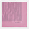 View 4 of product Pink Stripe Silk Pocket Square