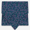 View 1 of product Multicoloured Dark Navy Circle Silk Cravat