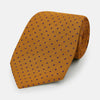 View 1 of product Purple and Orange Micro Dot Silk Tie